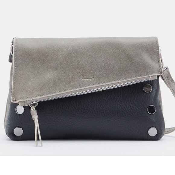 Hammitt Dillon Medium Black/Cozy Gray NEW - Picture 3 of 9